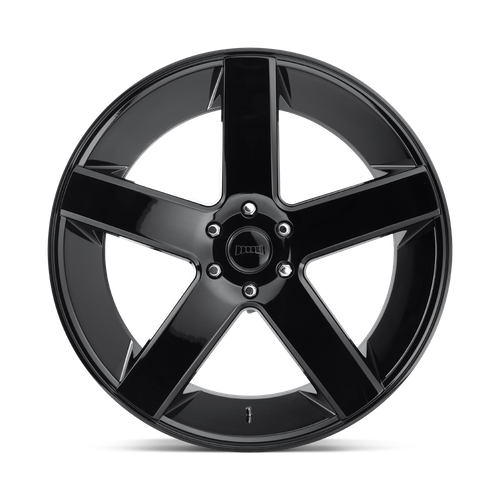 DUB S216 Baller Wheel, 20x9.5 +30 Offset 6x139.7, Gloss Black - S216209577+30