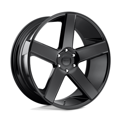 DUB S216 Baller Wheel, 20x9.5 +30 Offset 5x127, Gloss Black - S216209575+30