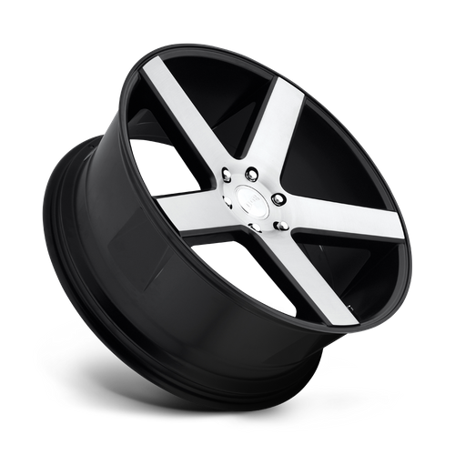 DUB S217 Baller Wheel, 22x9.5 +31 Offset 6x139.7, Gloss Black Brushed - S217229577+31