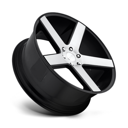 DUB S217 Baller Wheel, 22x9.5 +19 Offset 6x139.7, Gloss Black Brushed - S217229584+19