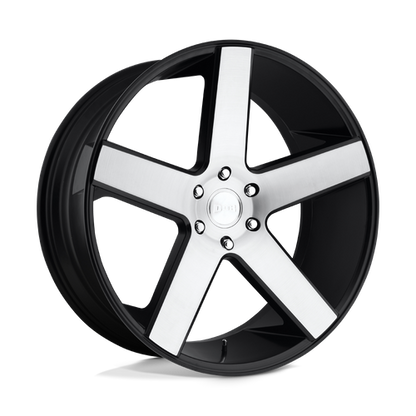 DUB S217 Baller Wheel, 22x9.5 +31 Offset 6x139.7, Gloss Black Brushed - S217229577+31