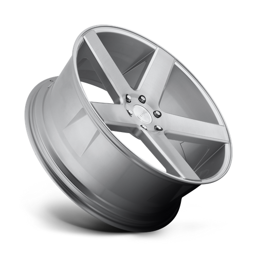 DUB S218 Baller Wheel, 22x9.5 +26 Offset 5x139.7, Gloss Silver Brushed - S218229585+26