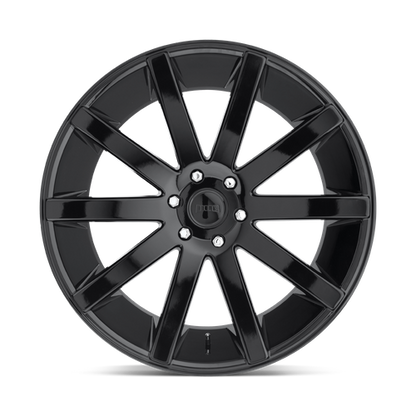 DUB S219 Shot Calla Wheel, 24x10.0 +25 Offset 5x139.7, Gloss Black - S219240085+25