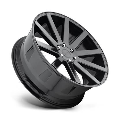 DUB S219 Shot Calla Wheel, 22x9.5 +20 Offset 6x139.7, Gloss Black - S219229584+20