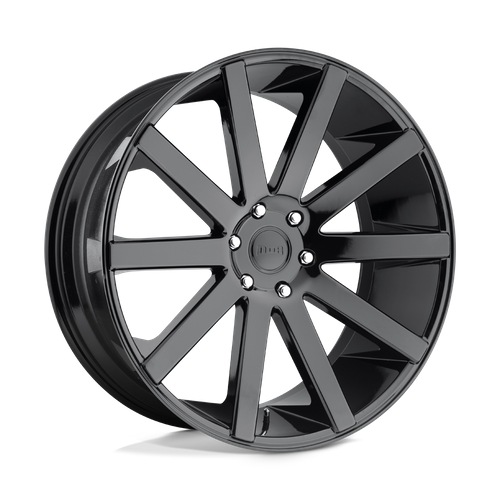 DUB S219 Shot Calla Wheel, 22x9.5 +20 Offset 6x139.7, Gloss Black - S219229584+20