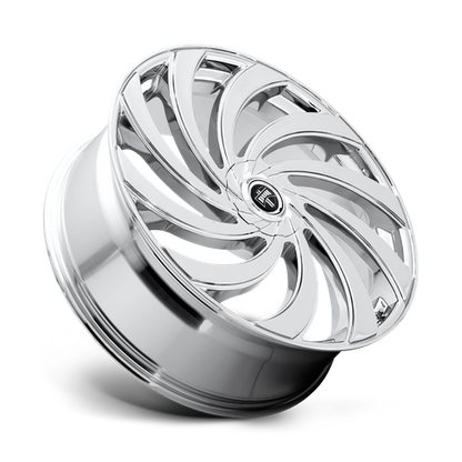 DUB S238 Delish Wheel, 24x10.0 +5 Offset 5x115/5x120, Chrome Plated - S238240022+05