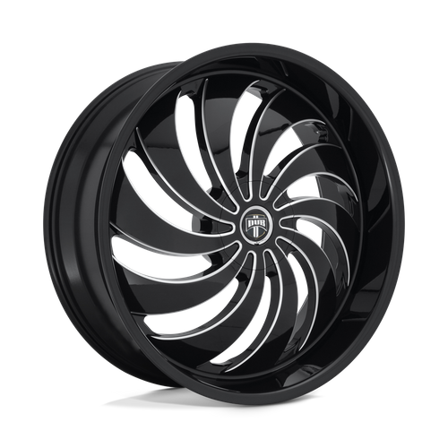 DUB S242 COJONES GLOSS BLACK MILLED