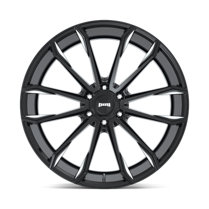 DUB S252 CLOUT GLOSS BLACK MILLED