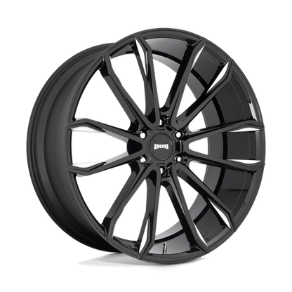 DUB S252 CLOUT GLOSS BLACK MILLED