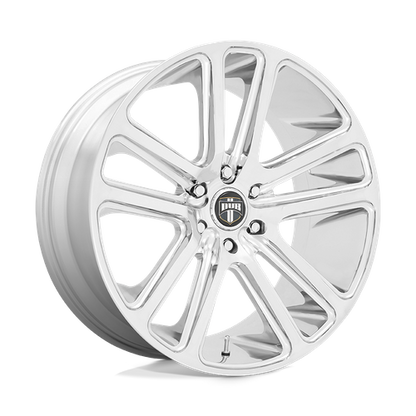 Set of 4: DUB S254 Flex Wheel, 22x9.5 +20 Offset 5x115, Chrome - S254229590+20