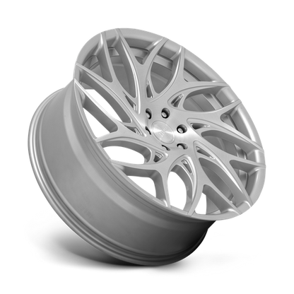 DUB S261 G.O.A.T. Wheel, 26x10.0 +30 Offset 6x135, Silver Brushed Face - S261260089+30