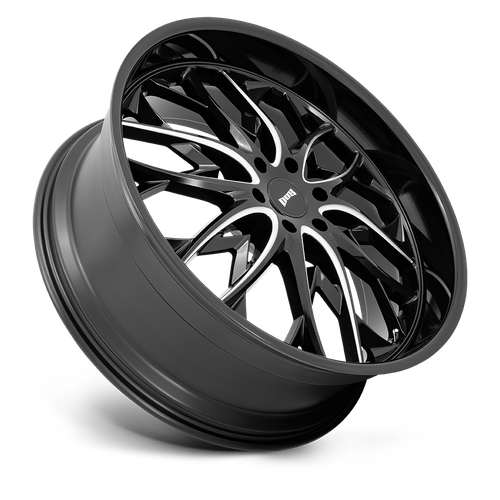 DUB S263 Og Wheel, 26x10.0 +30 Offset 6x135, Gloss Black Milled - S263260089+30
