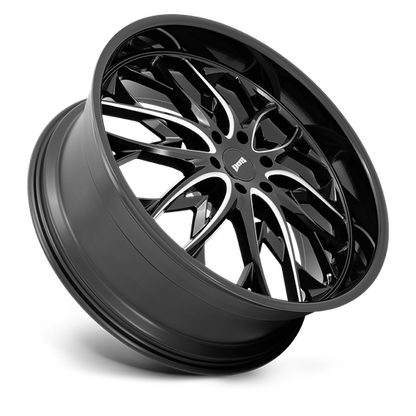 DUB S263 Og Wheel, 26x10.0 +30 Offset 6x135, Gloss Black Milled - S263260089+30