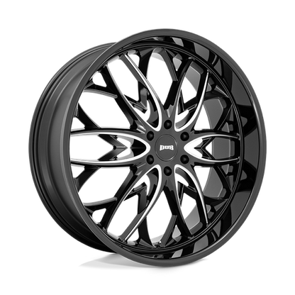 DUB S263 Og Wheel, 26x10.0 +30 Offset 6x135, Gloss Black Milled - S263260089+30