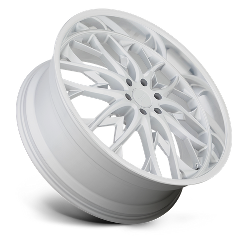 DUB S264 Og Wheel, 22x9.5 +25 Offset 6x139.7, Silver With Diamond Cut Lip - S264229584+25