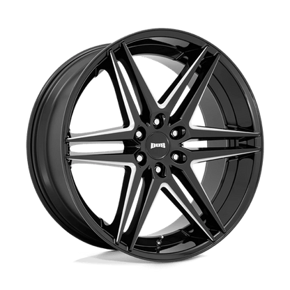 DUB S267 Dirty Dog Wheel, 26x10.0 +30 Offset 6x135, Glossy Black Milled - S267260089+30