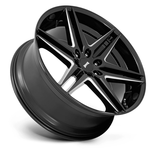 DUB S267 Dirty Dog Wheel, 26x10.0 +30 Offset 6x135, Glossy Black Milled - S267260089+30