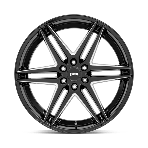 DUB S267 Dirty Dog Wheel, 26x10.0 +30 Offset 6x135, Glossy Black Milled - S267260089+30