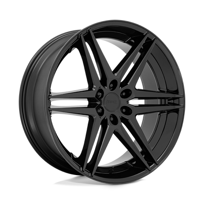 DUB S268 Dirty Dog Wheel, 26x10.0 +30 Offset 6x135, All Glossy Black - S268260089+30