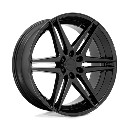 DUB S268 Dirty Dog Wheel, 26x10.0 +30 Offset 6x135, All Glossy Black - S268260089+30