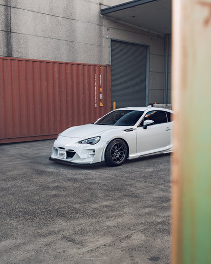 Varis Kouki Arising-II Style Front Lip - Toyota 86 ZN6/Subaru BRZ ZC6