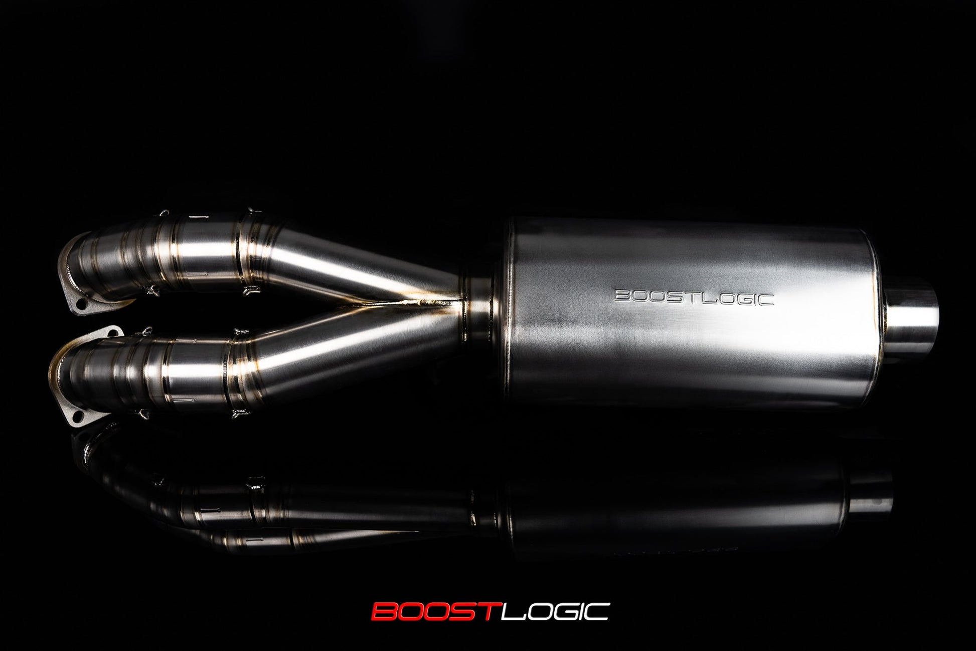 Boost Logic 4″ Exhaust Resonated Midpipe-C-Dub Tech