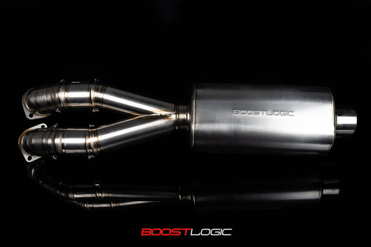 Boost Logic 4″ Exhaust Resonated Midpipe-C-Dub Tech