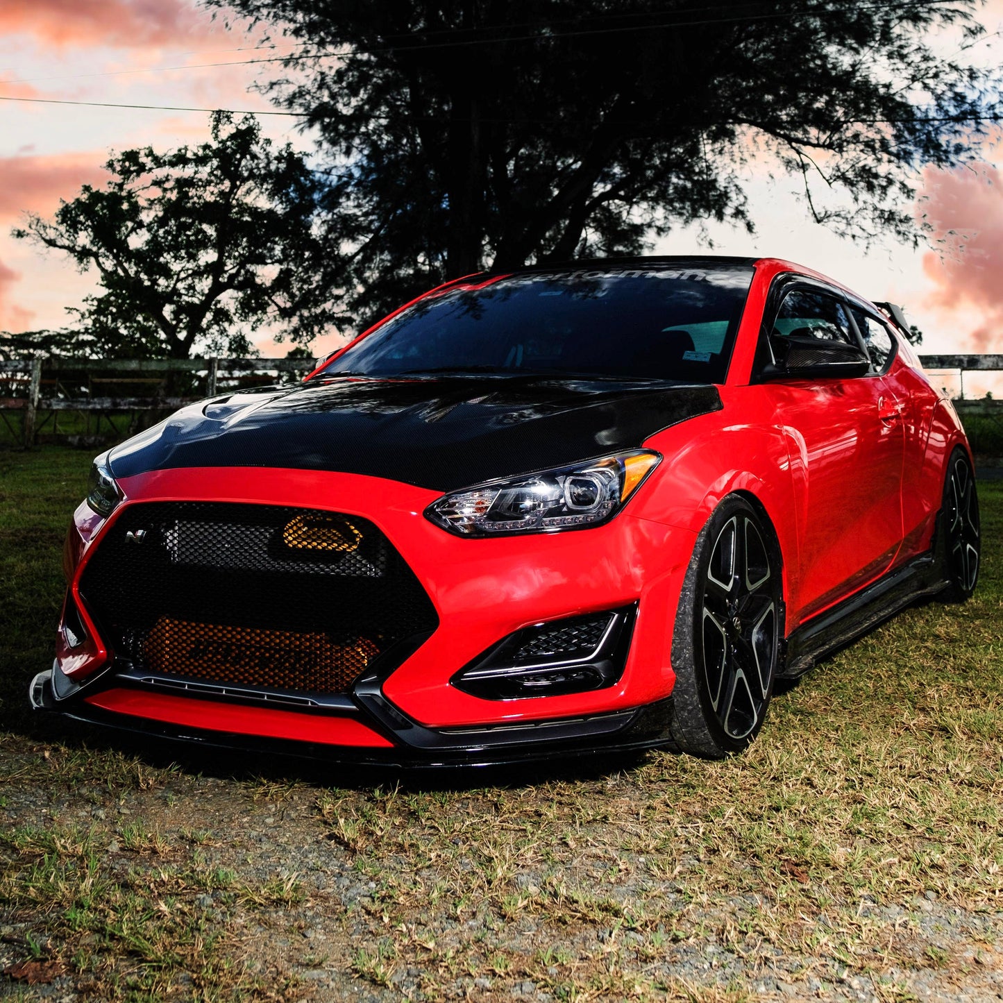 2019-2022 Hyundai Veloster N (non-DCT) BIG MOUTH Ram Air Intake Snorkel-C-Dub Tech