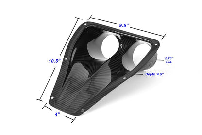 APR Performance Dual Naca Duct - NACA-024825-C-Dub Tech