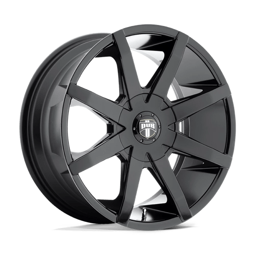 DUB S110 Push Wheel, 20x8.5 +45 Offset 5x114.3/5x120, Gloss Black - S110208552+45