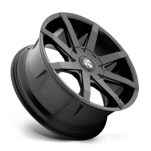 DUB S110 Push Wheel, 20x8.5 +45 Offset 5x114.3/5x120, Gloss Black - S110208552+45