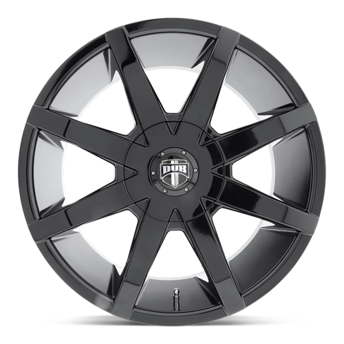 DUB S110 Push Wheel, 20x8.5 +45 Offset 5x114.3/5x120, Gloss Black - S110208552+45