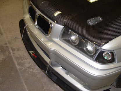 APR Performance Carbon Fiber Wind Splitter With Rods - CW-543603-C-Dub Tech