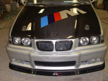 APR Performance Carbon Fiber Wind Splitter With Rods - CW-543603-C-Dub Tech