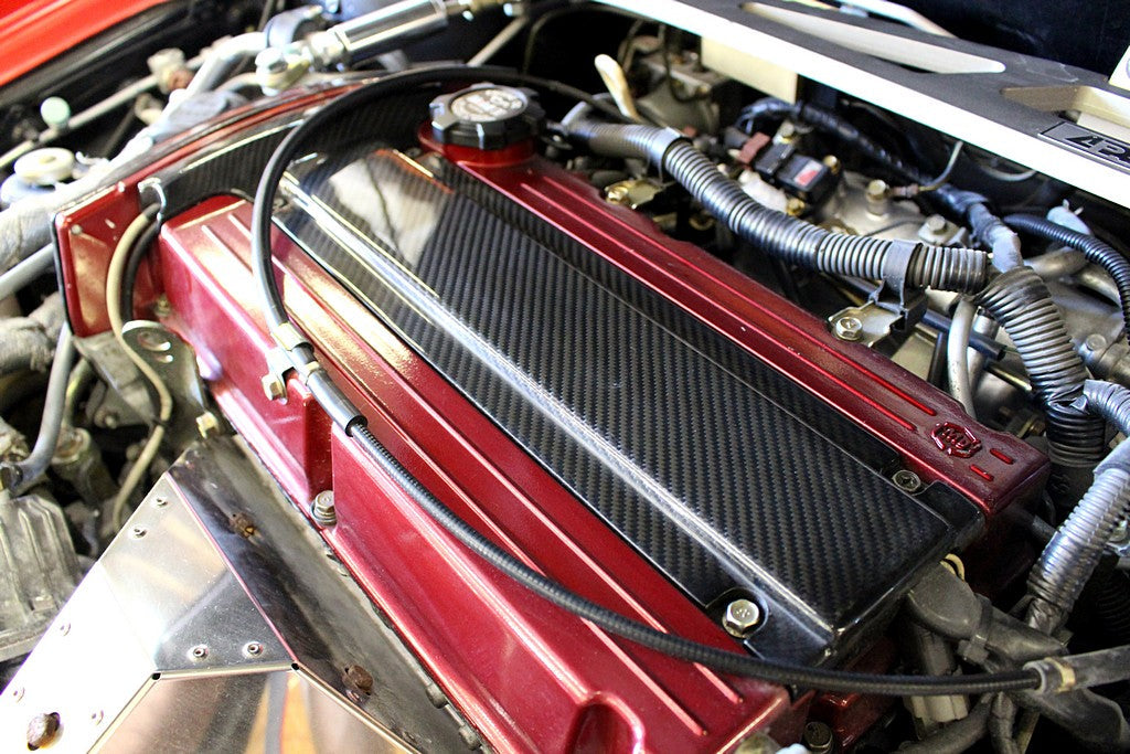APR Performance Carbon Fiber Evolution Spark Plug Cover - CBE-EVOPLUG-C-Dub Tech