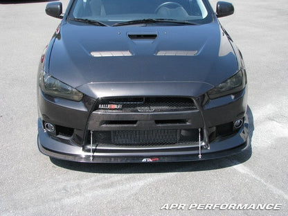 APR Performance Carbon Fiber Wind Splitter With Rods - CW-411096-C-Dub Tech