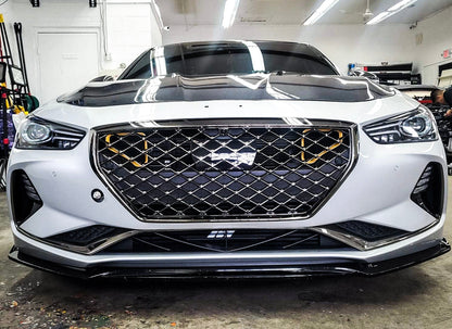 2017-2021 Genesis G70 3.3T Dual BIG MOUTH Ram Air Intake Snorkels-C-Dub Tech