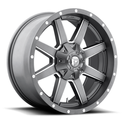 FUEL MAVERICK MATTE GUN METAL MILLED