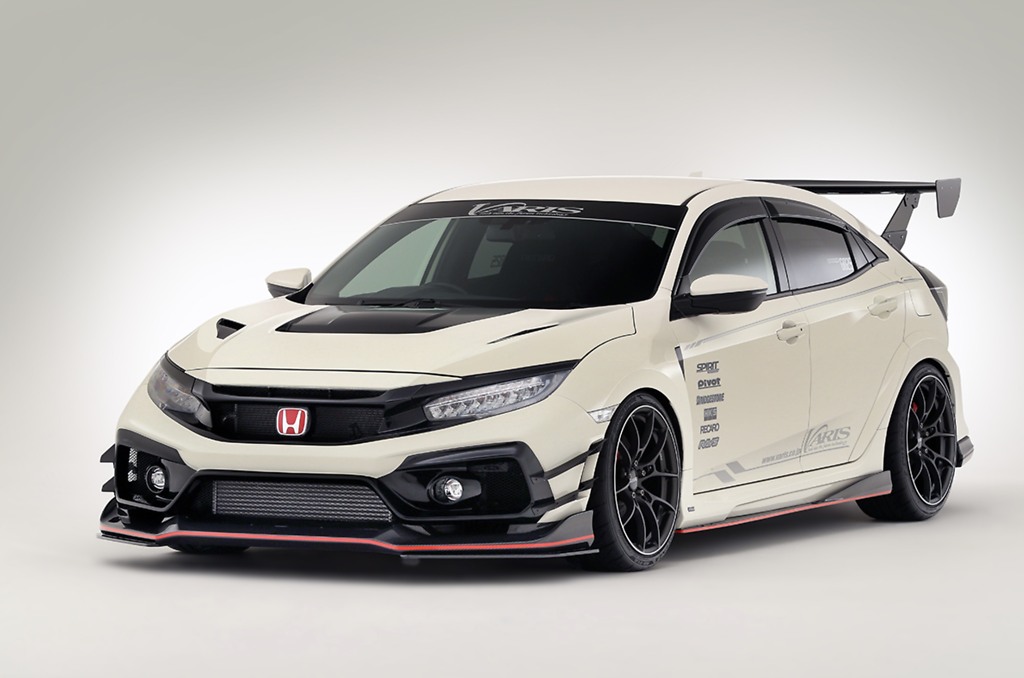 Varis Arising-II Style Front Bumper - Honda Civic Type-R FK8