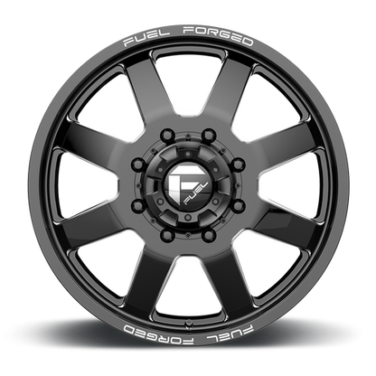 FUEL FF09D MATTE BLACK MILLED