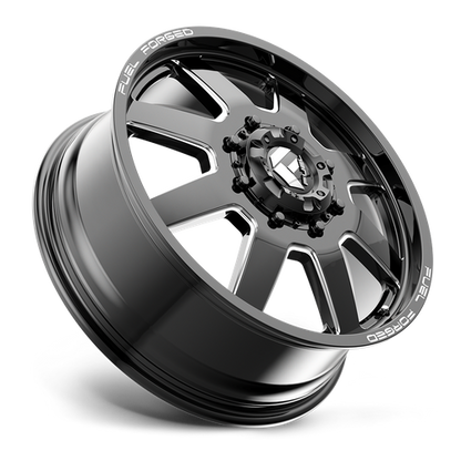 FUEL FF09D MATTE BLACK MILLED