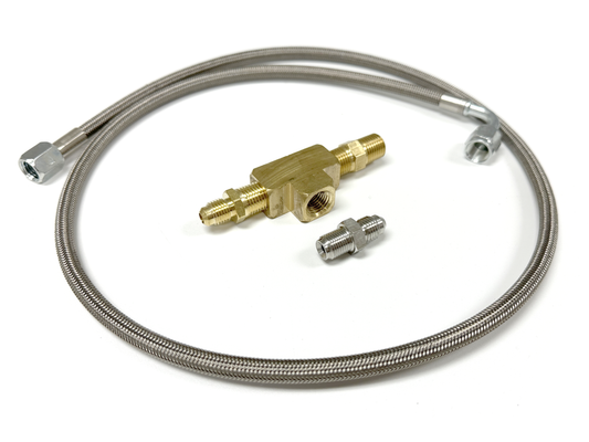 FSWERKS Stainless Steel Oil Feed Line