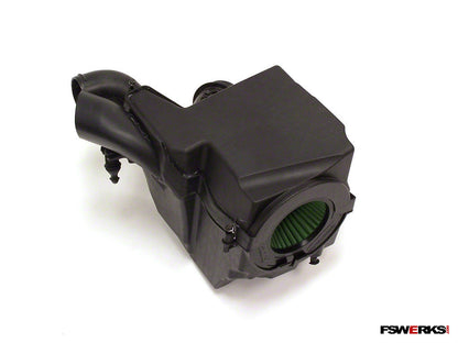 7159 Green Filter High Performance Cylindrical Air Filter Green Color - Ford Focus/Focus RS/Transit Connect/Escape-C-Dub Tech