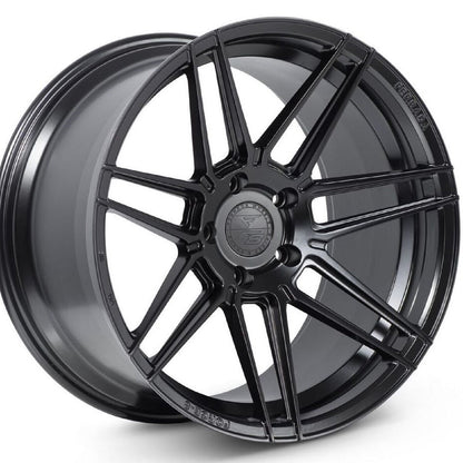 20" (Full Staggered Set) Ferrada F8-FR6 20x10 20x11 Matte Black Wheels