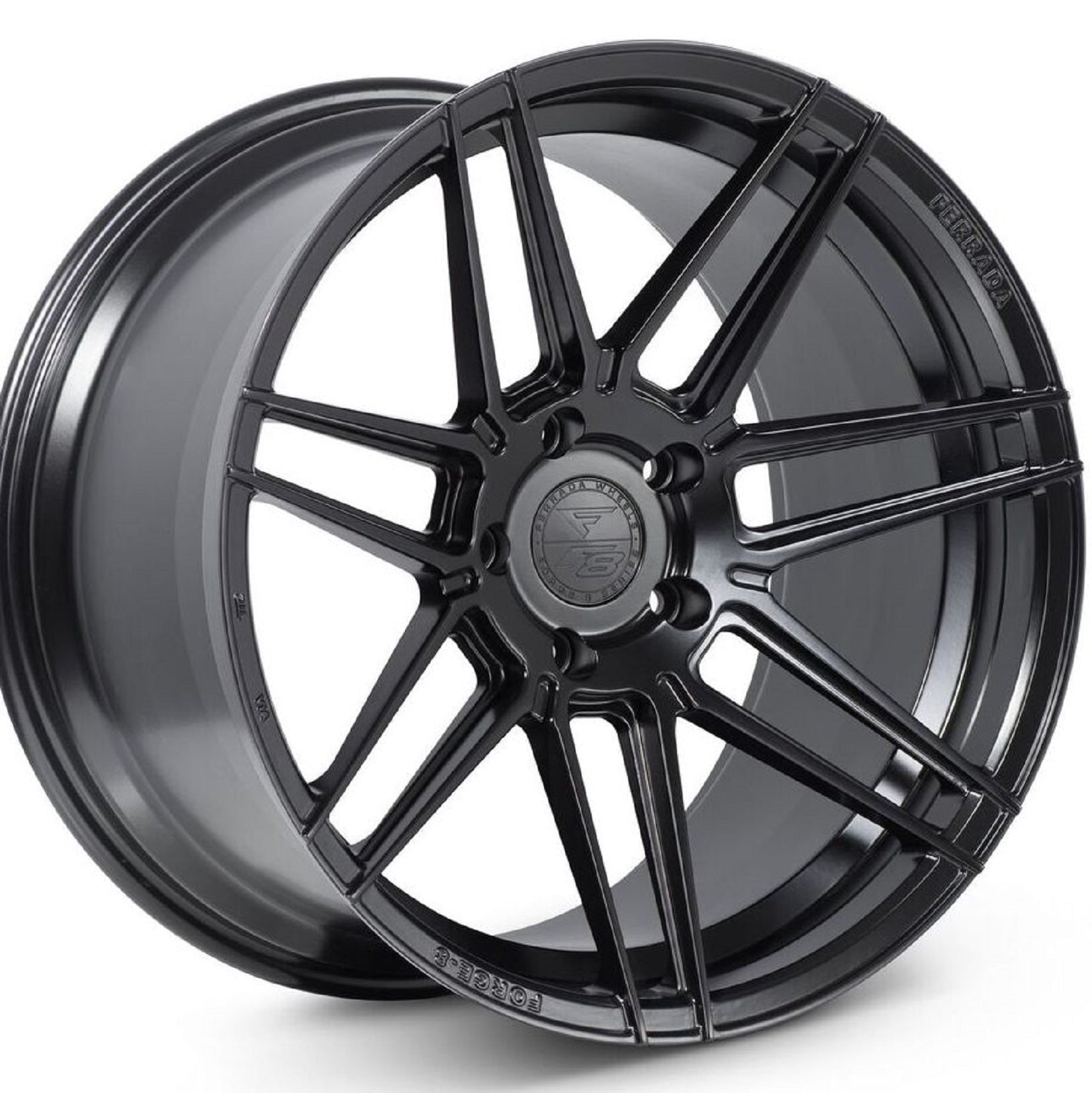 20x10 Ferrada F8-FR6 Black Forged Wheel-C-Dub Tech