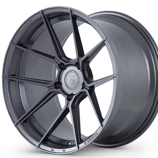 20" (Full Staggered Set) Ferrada F8-FR8 20x9 20x11 Matte Graphite Wheels-C-Dub Tech