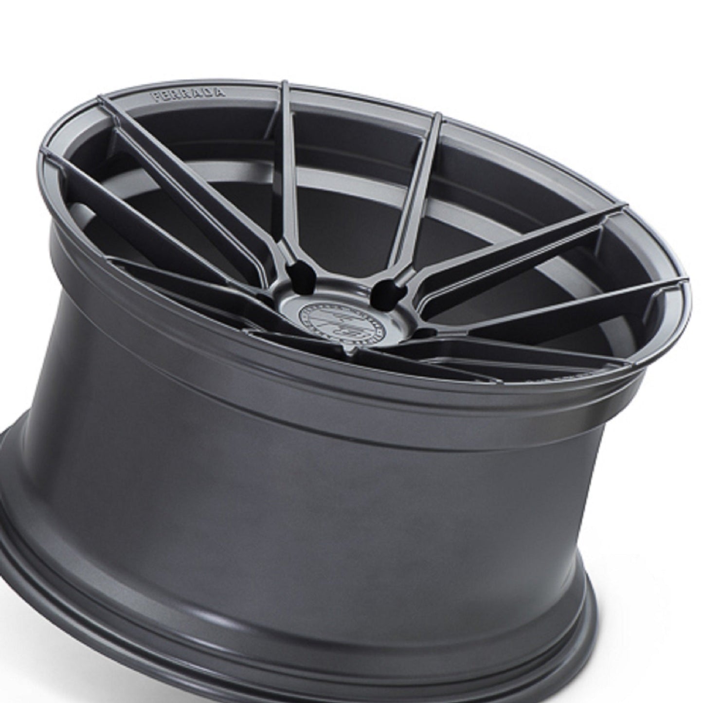 20" (Full Staggered Set) Ferrada F8-FR8 20x9 20x10 Matte Graphite Wheels-C-Dub Tech