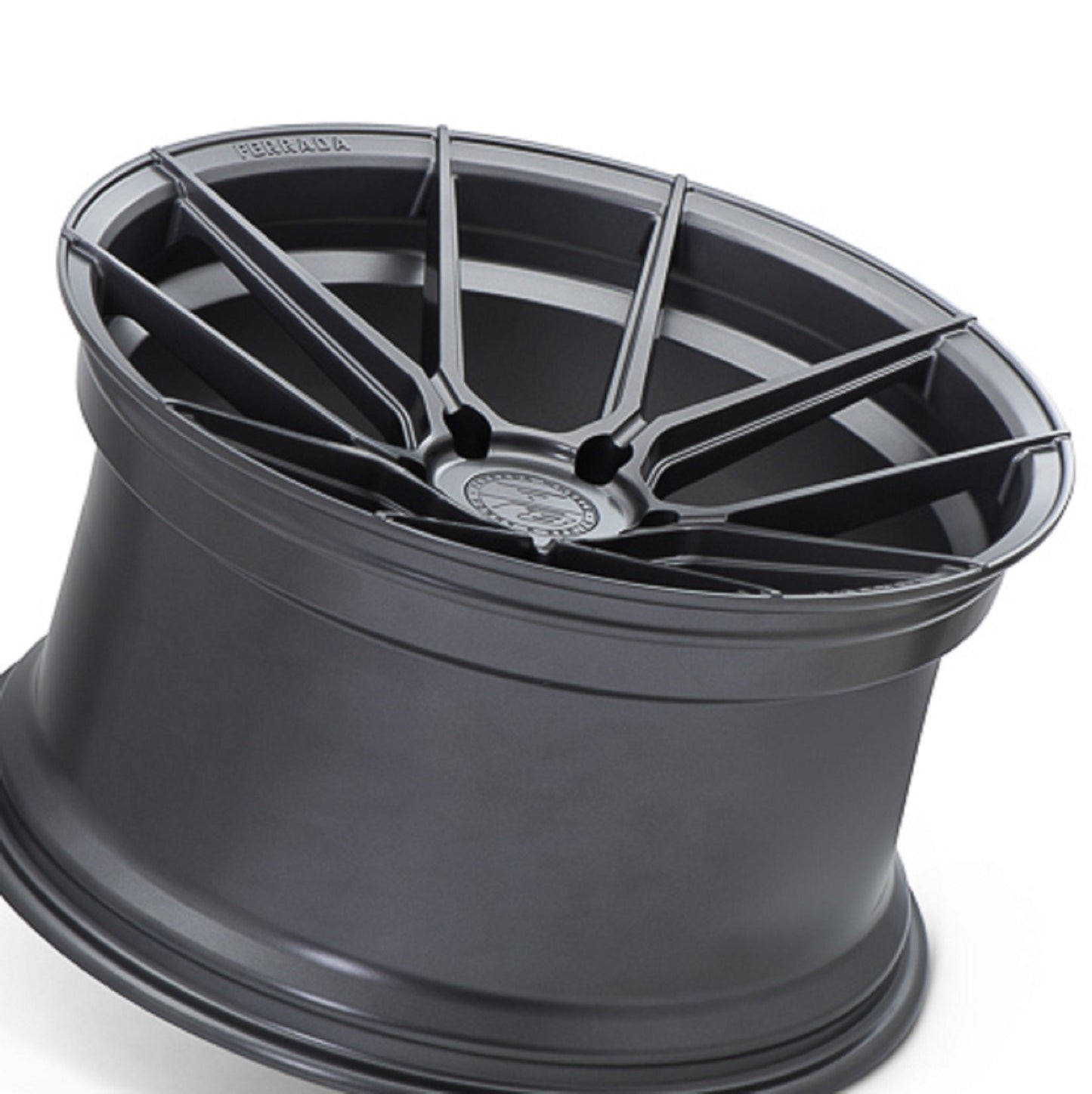 20" (Full Staggered Set) Ferrada F8-FR8 20x9 20x10.5 Graphite Wheels-C-Dub Tech
