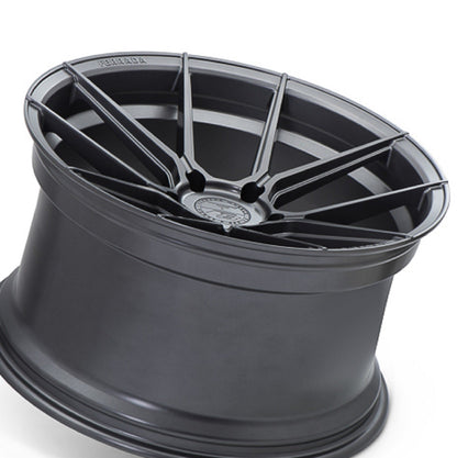 20" (Full Staggered Set) Ferrada F8-FR8 20x9 20x10.5 Graphite Wheels-C-Dub Tech