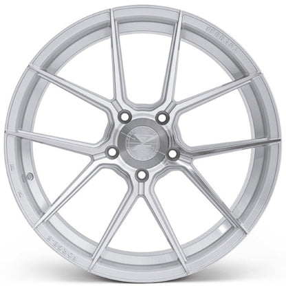 20x9 Ferrada F8-FR8 Machine Silver Forged Wheel-C-Dub Tech
